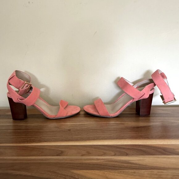 VIONIC Sofia Suede Coral Suede 8.5 W sandals shoes leather NWOT ankle strap - Picture 5 of 13